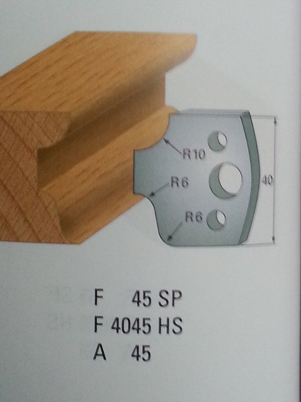 SP Profilmesser 40 x 4 -  Seite 4 - 12 Profile auswählbar
